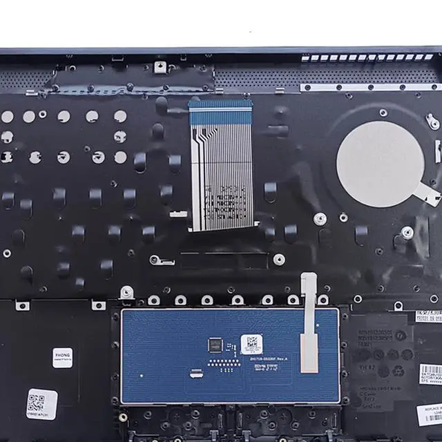 Alt view image 7 of 7 - Replacement for HP Pavilion 14-CF 14-DF 14-DK Laptop Upper Top Cover Case Palmrest Non-Backlit Keyboard Touchpad Assembly Part L24818-001 6070B1306601