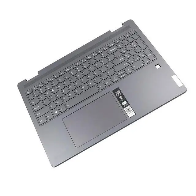 Alt view image 6 of 7 - 5CB1L31865 Replacement for Lenovo Yoga 7-16 IRL8 Laptop Upper Top Cover Case Palmrest US Keyboard Assembly Touchpad Part