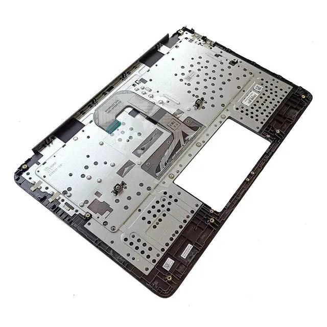 Alt view image 5 of 7 - Replacement for HP Chromebook 14 G7 CB E 14 G7 CElN4500 Laptop Upper Top Cover Case Palmrest Not-Backlit Keyboard Assembly Part M47207-001 Black