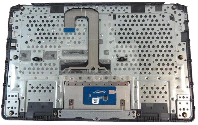 Alt view image 2 of 7 - Replacement for HP Chromebook 14A G5 Laptop Upper Top Cover Case Palmrest Keyboard Touchpad Assembly Part L62440-001