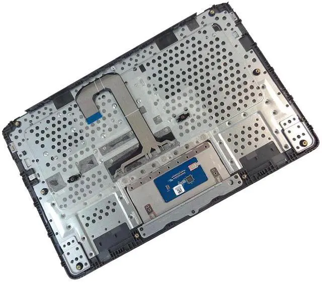 Alt view image 6 of 7 - Replacement for HP Chromebook 14A G5 Laptop Upper Top Cover Case Palmrest Keyboard Touchpad Assembly Part L62440-001