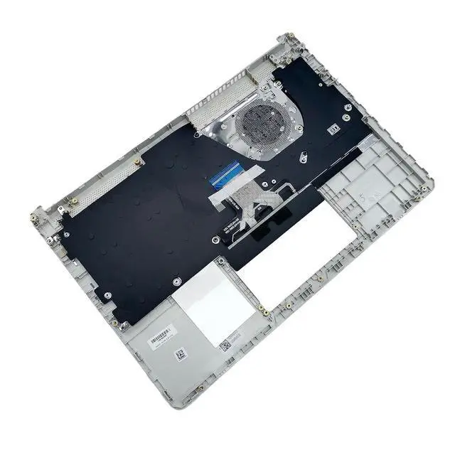 Alt view image 3 of 7 - Replacement for Hp 14T-DQ200 14-DQ 14-FQ 14s-dq 14s-dr 14s-fq Laptop Upper Top Cover Case Palmrest Not-Backlit Keyboard Assembly Part L88200-001 Sliver