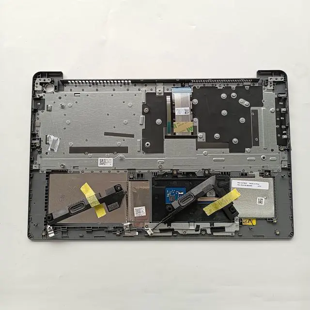 Alt view image 2 of 7 - Replacement Laptop Upper Case Palmrest Backlit Keyboard Touchpad Assembly Part for Lenovo ideapad 3-15ADA6 3-15ITL6 3-15ALC6 5CB1B65660 AP21P000600 Grey Gray