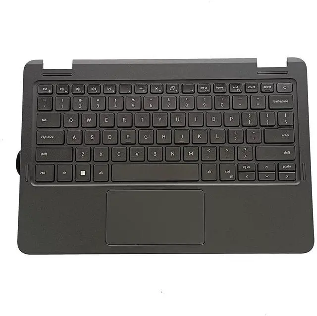 Alt view image 2 of 7 - 04T28H 4T28H Replacement for Dell Latitude 3140 Laptop Upper Top Cover Case Palmrest US Keyboard Touchpad Assembly Part