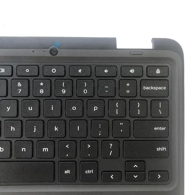 Alt view image 7 of 7 - 0801P8 801P8 Replacement for Dell Chromebook 11 3120 Laptop Upper case Palmrest Assembly Part with Non-Backlit US Keyboard and Touchpad WFC
