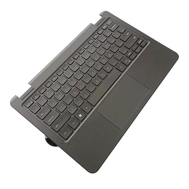 Alt view image 5 of 7 - 04T28H 4T28H Replacement for Dell Latitude 3140 Laptop Upper Top Cover Case Palmrest US Keyboard Touchpad Assembly Part