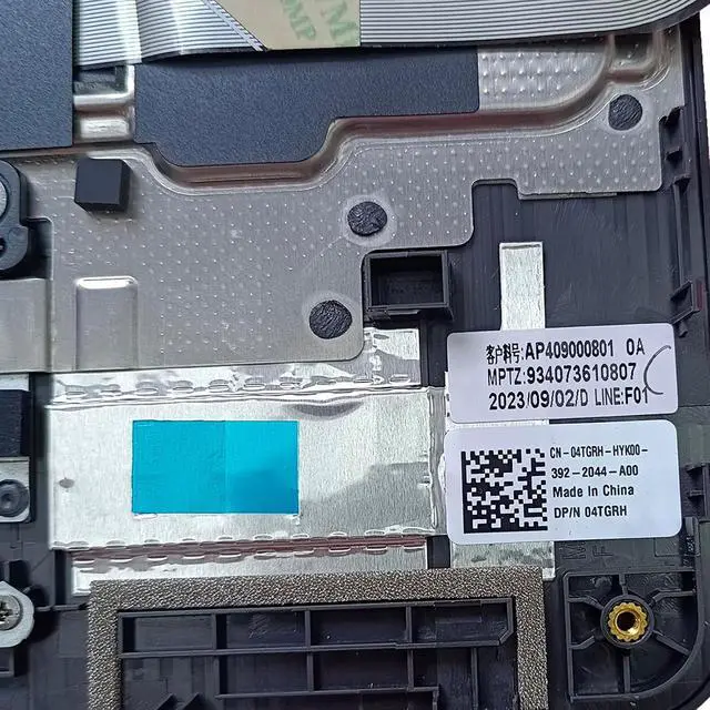 Alt view image 6 of 7 - Replacement for Dell Latitude 3140 E3140 Laptop Upper Top Cover Case Palmrest Not-Backlit US Keyboard Touchpad Assembly Part 04TGRH 4TGRH
