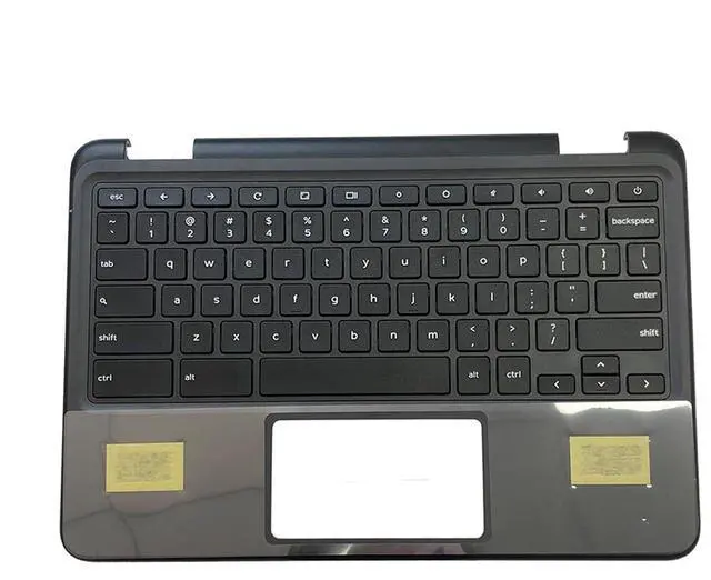 Main image of Replacement for Dell Chromebook 11 3110Non-Touch Laptop Upper Top Cover Case Palmrest Keyboard Assembly Part 00H7CN AP3IU000800