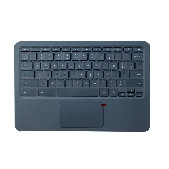 Alt view image 3 of 7 - L62440-001 Replacement for HP Chromebook 14A G5 Laptop Upper Top Cover Case Palmrest Keyboard Touchpad Assembly Part