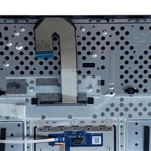 Alt view image 2 of 7 - L62440-001 Replacement for HP Chromebook 14A G5 Laptop Upper Top Cover Case Palmrest Keyboard Touchpad Assembly Part