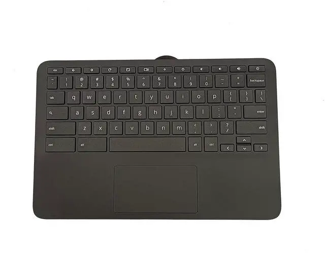 Main image of Replacement for HP Chromebook 11 G9 EE Laptop Upper Top Cover Case Palmrest Keyboard Touchpad Assembly Part M47382-001