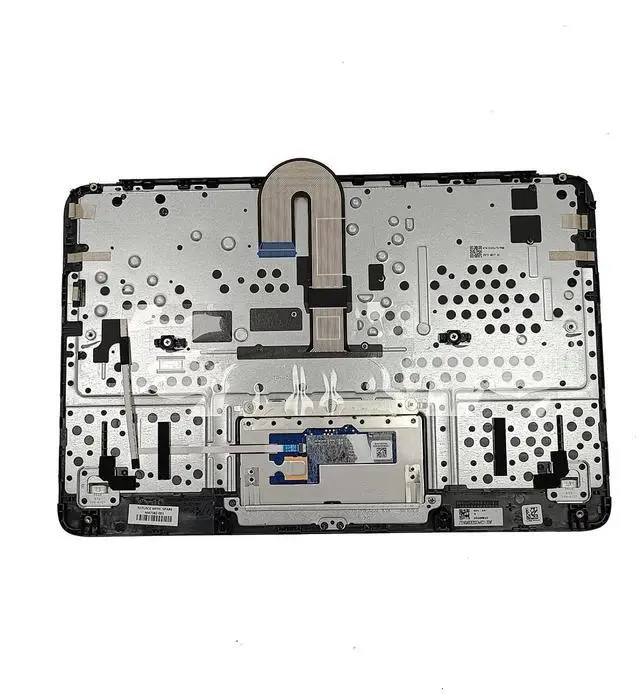 Alt view image 2 of 7 - Replacement for HP Chromebook 11 G9 EE Laptop Upper Top Cover Case Palmrest Keyboard Touchpad Assembly Part M47382-001