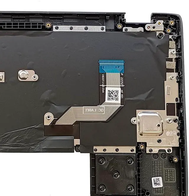 Alt view image 6 of 7 - Replacement for Lenovo 100e Chromebook 2nd Gen AST 82CD Laptop Upper Top Cover Case Palmrest Not-Backlight Keyboard Assembly Part 5CB0Z21474 Black