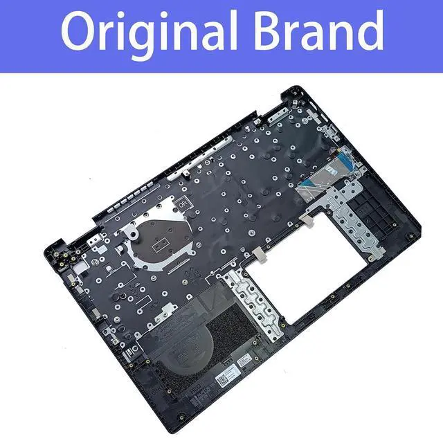 Alt view image 3 of 7 - DJP76 0DJP76 Replacement for DELL Latitude 3520 E3520 Laptop Upper Top Cover Case Palmrest Not-Backlit US Keyboard Assembly Part Black