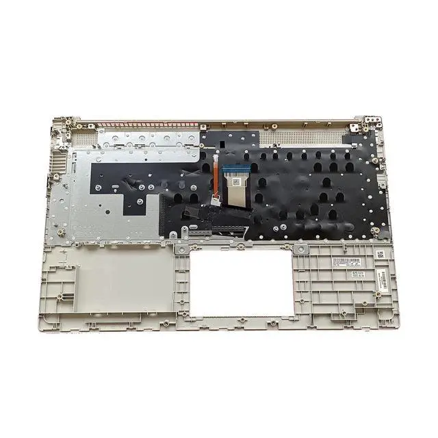 Alt view image 2 of 7 - M50456-001 Replacement for HP 17-CN 17-CP17T-CN 17Z-CP Laptop Upper Top Cover Case Palmrest Backlit US Keyboard Assembly Part Silver