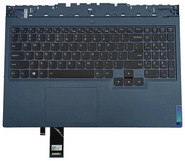 Main image of Replacement for Lenovo Legion 5-15ACH6 82JW Laptop Upper Top Cover Case Palmrest Backlit US Keyboard Touchpad Assembly Part 5CB1C93036