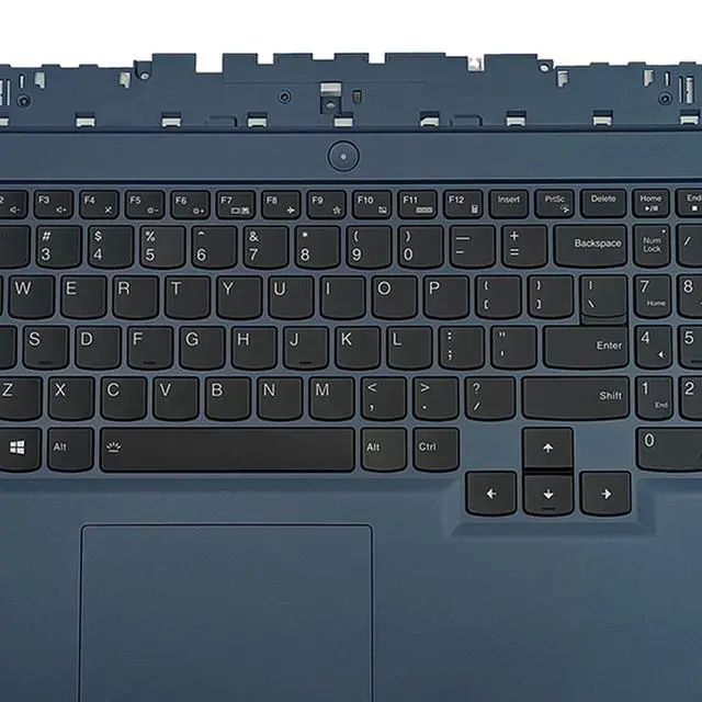 Alt view image 6 of 7 - Replacement for Lenovo Legion 5-15ACH6 82JW Laptop Upper Top Cover Case Palmrest Backlit US Keyboard Touchpad Assembly Part 5CB1C93036