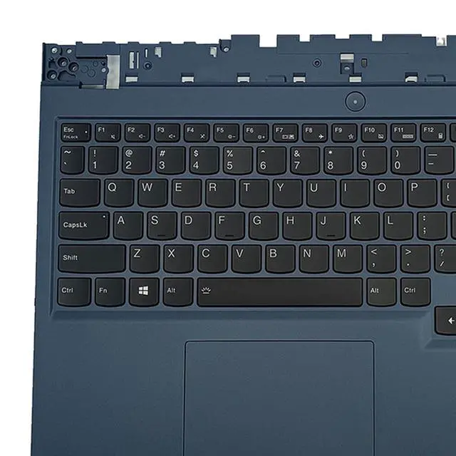 Alt view image 7 of 7 - Replacement for Lenovo Legion 5-15ACH6 82JW Laptop Upper Top Cover Case Palmrest Backlit US Keyboard Touchpad Assembly Part 5CB1C93036