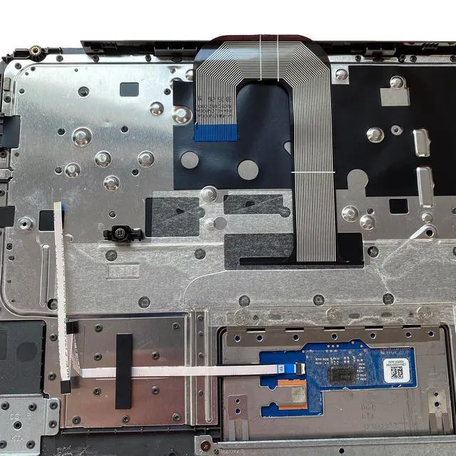 Alt view image 7 of 7 - Replacement for HP Chromebook 11A G6 EE Laptop Upper Top Cover Case Palmrest Keyboard Touchpad Assembly Part L92224-001 L52192-001