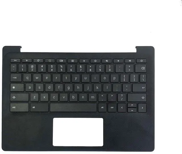 Alt view image 2 of 7 - N93657-001 Replacement for HP Fortis Chromebook 11 G10 Laptop Upper Top Cover Case Palmrest Not-Backlit US Keyboard Assembly Part