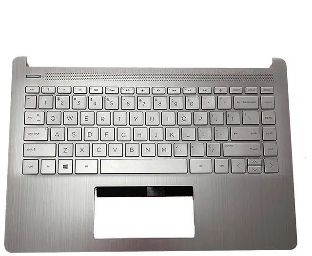 Main image of L88206-001 Replacement for HP Pavilion X360 14T-DQ 14s-fq 14-DQ 14s-dr Laptop Upper Top Cover Case Palmrest Backlit US Keyboard Assembly Part