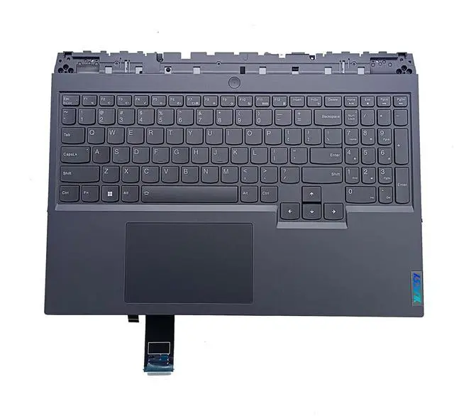 Main image of Replacement for Lenovo Legion 5 Pro 16 INT Laptop Upper Top Cover Case Palmrest RGB Backlit Keyboard Touchpad Assembly Part 5CB1H18356 5CB1H18382 5CB1F37738 5CB1F38518