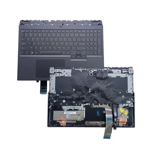 Alt view image 3 of 7 - Replacement for Lenovo Legion 5 Pro 16 INT Laptop Upper Top Cover Case Palmrest RGB Backlit Keyboard Touchpad Assembly Part 5CB1H18356 5CB1H18382 5CB1F37738 5CB1F38518