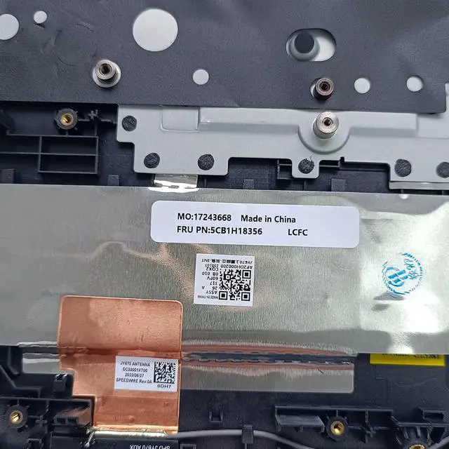 Alt view image 5 of 7 - Replacement for Lenovo Legion 5 Pro 16 INT Laptop Upper Top Cover Case Palmrest RGB Backlit Keyboard Touchpad Assembly Part 5CB1H18356 5CB1H18382 5CB1F37738 5CB1F38518