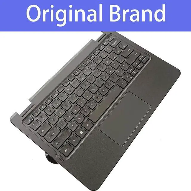 Alt view image 3 of 7 - Replacement for Dell Latitude 3120 E3120 2-in-1 Laptop Upper Top Cover Case Palmrest Not-Backlit US Keyboard Touchpad Assembly Part R4910 0R4910 P6149 WC794