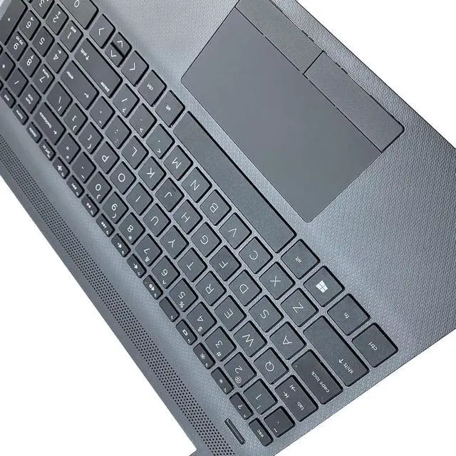 Alt view image 7 of 7 - M31099-001 AP2H8000E60 Replacement for HP Probook 250 255 G8 G9 Laptop Upper Top Cover Case Palmrest Not-Backlit US Keyboard Touchpad Assembly Part Gray