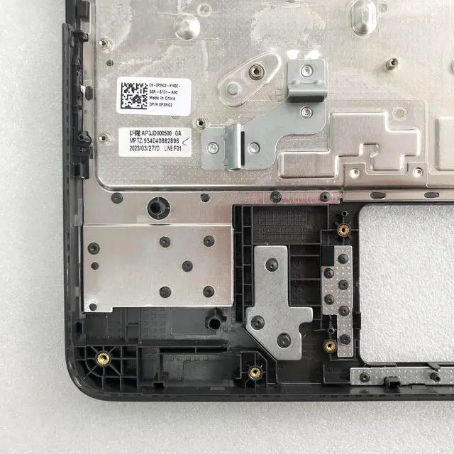 Alt view image 6 of 7 - Replacement for Dell Chromebook 11 3110 2in1 Laptop Upper Top Cover Case Palmrest Keyboard Assembly Part 0P3NG2 P3NG2