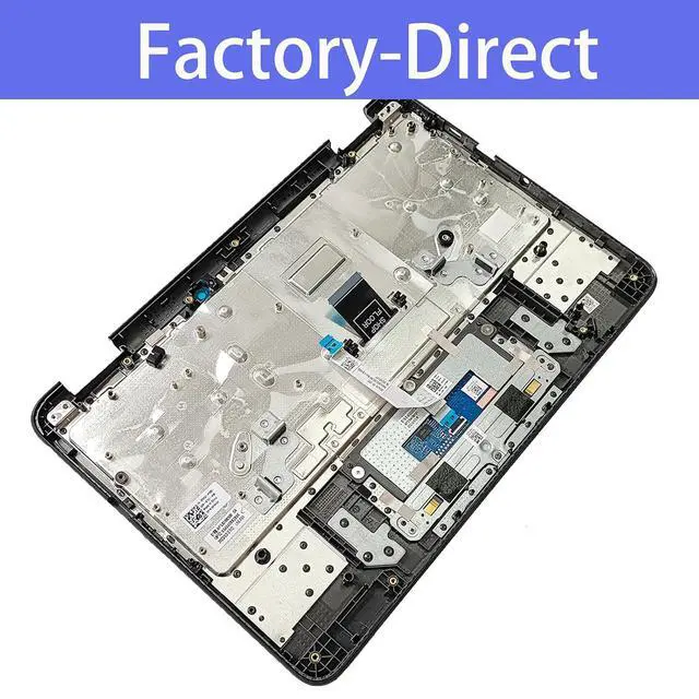 Alt view image 4 of 7 - Replacement for Dell Chromebook 11 3110 2in1 Laptop Upper Top Cover Case Palmrest Keyboard Touchpad Assembly Part 0P3NG2 P3NG2
