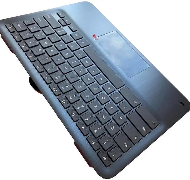 Alt view image 6 of 7 - Replacement for HP Chromebook x360 G3 EE 11 Laptop Upper Top Cover Case Palmrest Keyboard Touchpad Assembly Part WFC L92215-001
