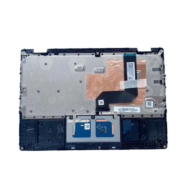 Alt view image 4 of 7 - Replacement for Lenovo 100e Chromebook 2nd Gen MTK 81QB Laptop Upper Top Cover Case Palmrest Not-Backlight Keyboard Touchpad Assembly Part 5CB0X55485 5CB0U26489 Black