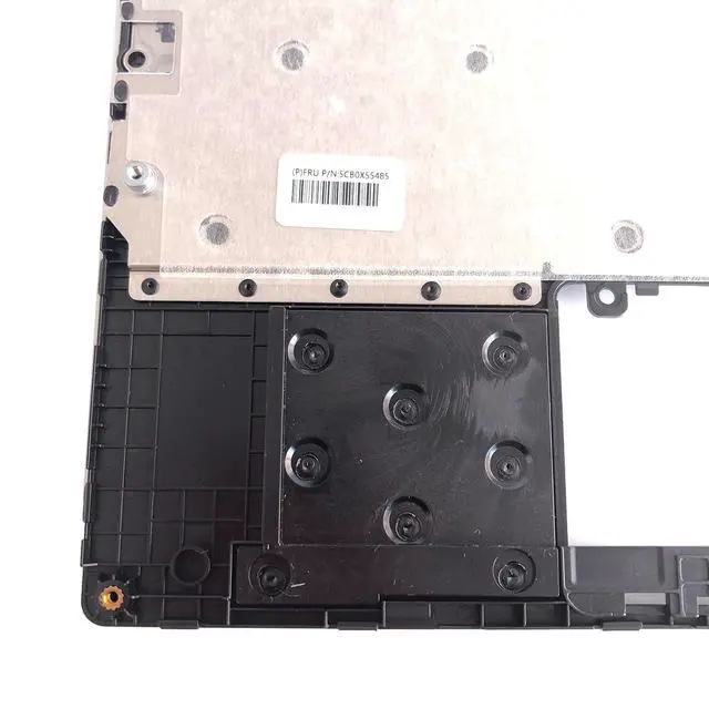 Alt view image 3 of 7 - Replacement for Lenovo 100e Chromebook 2nd Gen MTK 81QB Laptop Upper Top Cover Case Palmrest Not-Backlight Keyboard Assembly Part 5CB0X55485 5CB0U26489 Black