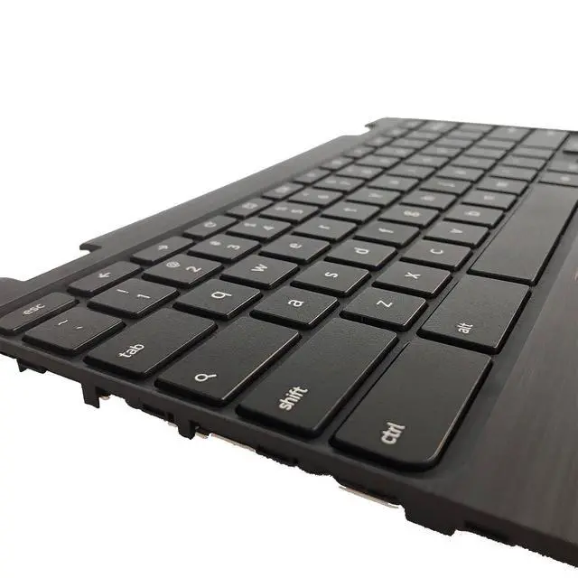 Alt view image 5 of 7 - Replacement for Lenovo 100e Chromebook 2nd Gen MTK 81QB Laptop Upper Top Cover Case Palmrest Not-Backlight Keyboard Assembly Part 5CB0X55485 5CB0U26489 Black