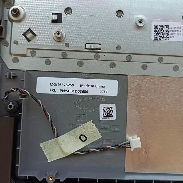 Alt view image 3 of 7 - Replacement for Lenovo IdeaPad 3 15ADA05 3-15IML05 3-15ARE05 3-15IIL05 3-15IGL05 Laptop Upper Top Cover Case Palmrest Keyboard Touchpad Assembly Part 5CB1D03689 5CB0X57476 Silver