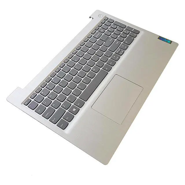 Alt view image 4 of 7 - Replacement for Lenovo IdeaPad 3 15ADA05 3-15IML05 3-15ARE05 3-15IIL05 3-15IGL05 Laptop Upper Top Cover Case Palmrest Keyboard Touchpad Assembly Part 5CB1D03689 5CB0X57476 Silver