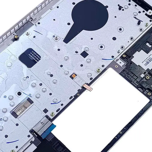 Alt view image 5 of 7 - N17709-001 Replacement for HP Elitebook 640 G9 Laptop Upper Top Cover Case Palmrest Backlit US Keyboard Assembly Part Silver