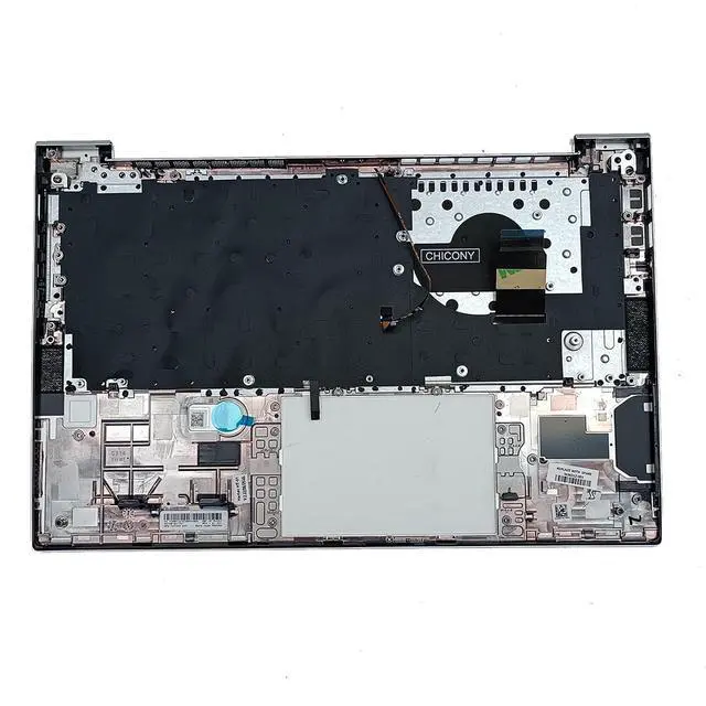 Alt view image 2 of 7 - M07090-001 M36312-001 Replacement for HP Elitebook 840 G7 840 G8 Laptop Upper Top Cover Case Palmrest Backlit US Keyboard Assembly Part Silver