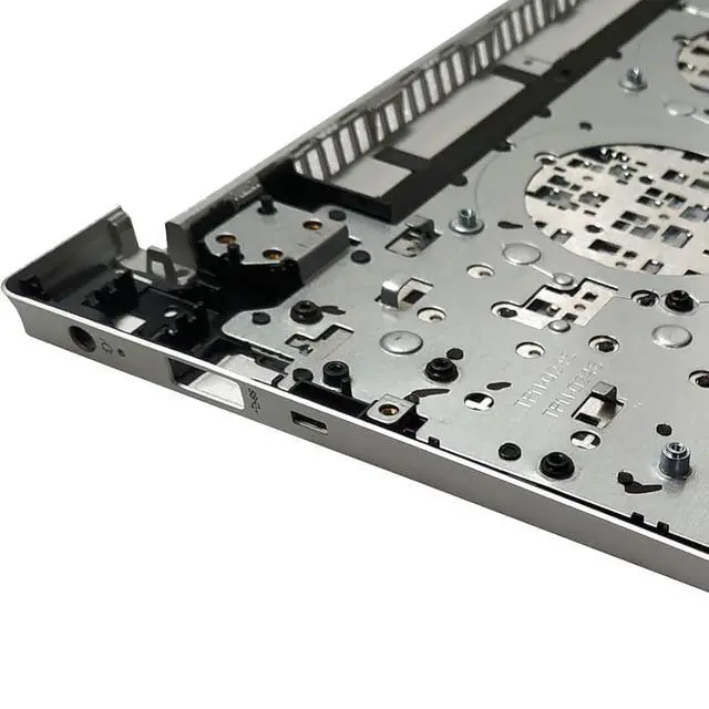 Alt view image 6 of 7 - M08912-001 Replacement for HP 15-EG 15-EH 15t-EG 15Z-EH 15-EG0067S Laptop Upper Top Cover Case Palmrest Backlit US Keyboard Assembly Part Silver NOT-Fingerprints