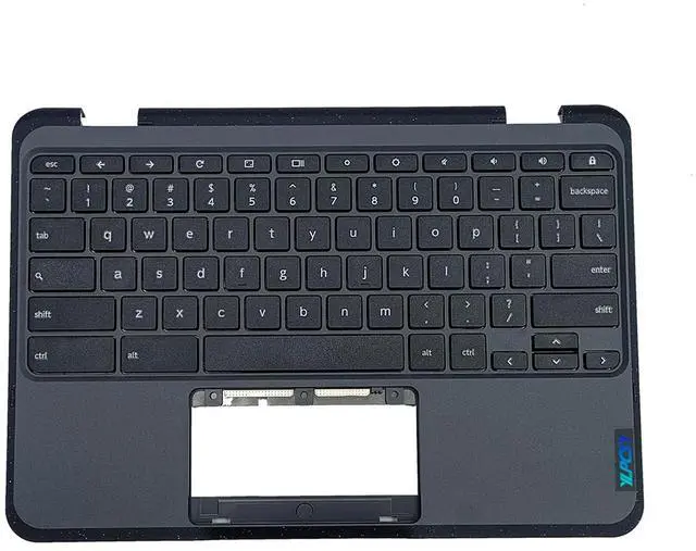 Main image of Replacement for Lenovo 500e Chromebook Gen 3 82JB 82JC WLAN Laptop Upper Top Cover Case Palmrest US Keyboard Assembly Part 5M11F24825