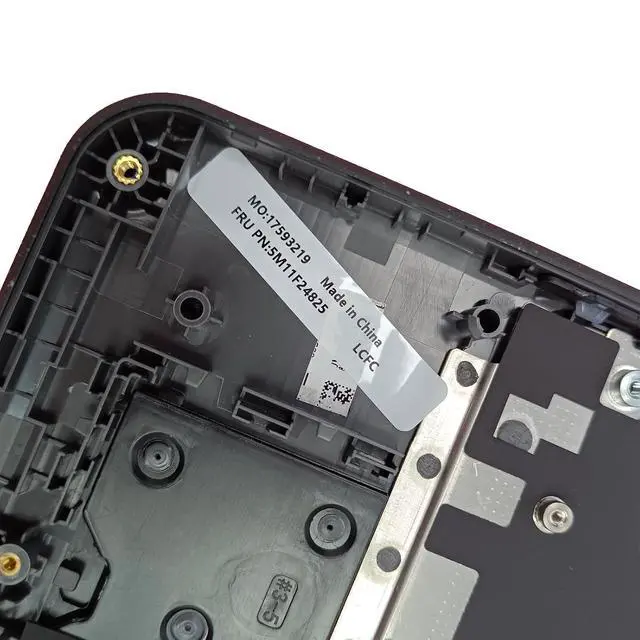 Alt view image 6 of 7 - Replacement for Lenovo 500e Chromebook Gen 3 82JB 82JC WLAN Laptop Upper Top Cover Case Palmrest US Keyboard Touchpad Assembly Part 5M11F24825