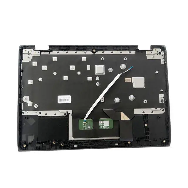 Alt view image 4 of 7 - Replacement for Lenovo 100e Chromebook 2nd Gen MTK 2 82Q3 Laptop Upper Top Cover Case Palmrest US Keyboard Touchpad Assembly Part 5CB1E21835