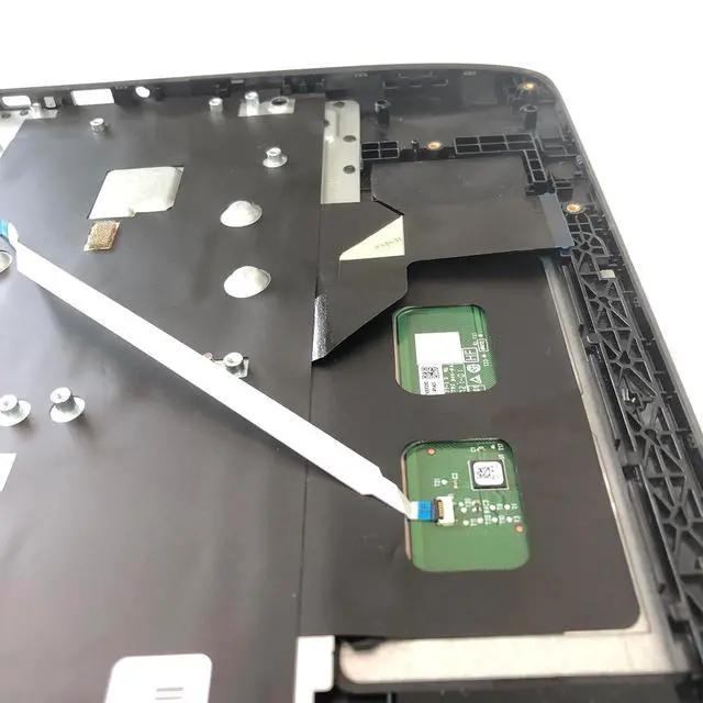 Alt view image 5 of 7 - Replacement for Lenovo 100e Chromebook 2nd Gen MTK 2 82Q3 Laptop Upper Top Cover Case Palmrest US Keyboard Touchpad Assembly Part 5CB1E21835
