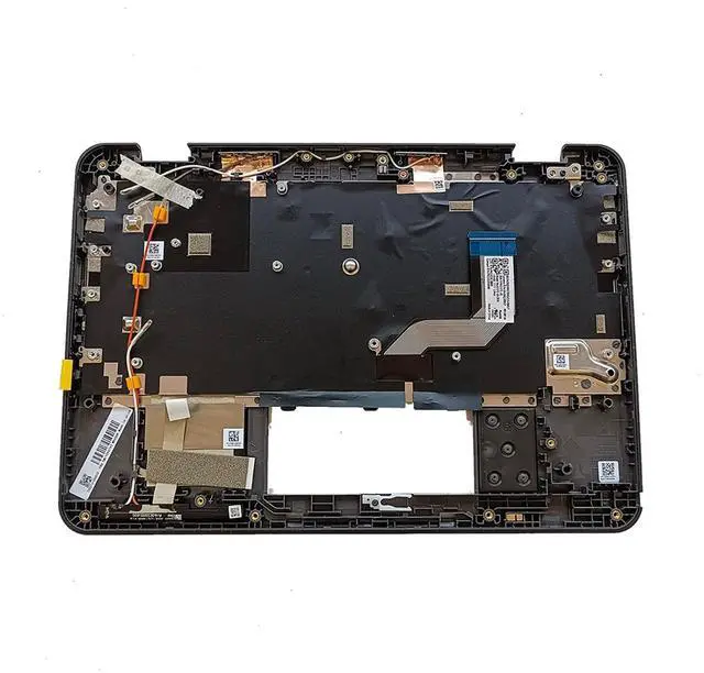 Alt view image 2 of 7 - Replacement for Lenovo 300e Chromebook Gen 3 82J9 82JA Laptop Upper Top Cover Case Palmrest US Keyboard Assembly Part 5M11C94743 5M11G97058(NO WFC Hole)LTE