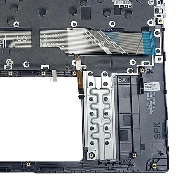 Alt view image 3 of 7 - Replacement for Dell Latitude 3510 E3510 Laptop Upper Top Cover Case Palmrest Backlit Keyboard Assembly Part 0JYG4Y JYG4Y Black