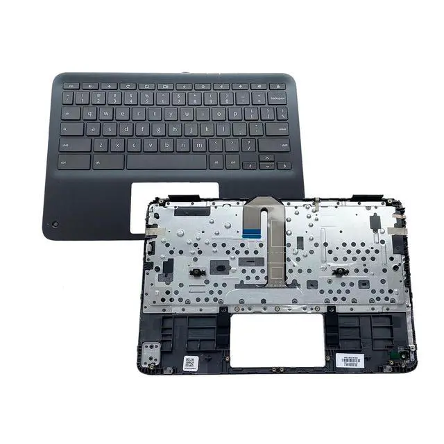 Main image of Replacement for HP Chromebook x360 G3 EE 11 Laptop Upper Top Cover Case Palmrest Keyboard Assembly Part WFC L92215-001