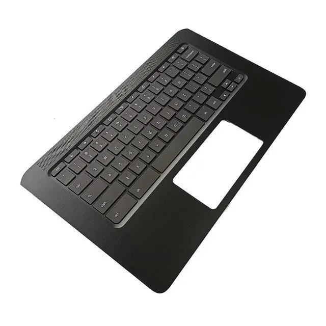 Alt view image 4 of 7 - Replacement for HP CB14G5 Chromebook 14 G5 Laptop Upper Top Cover Case Palmrest Keyboard Assembly Part L14355-001 L14354-001
