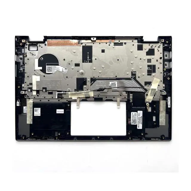 Alt view image 2 of 7 - 0X46H3 X46H3 Replacement for Dell Inspiron 14 5406 5400 2-in-1 P126G Laptop Upper Top Cover Case Palmrest US Keyboard Assembly Part